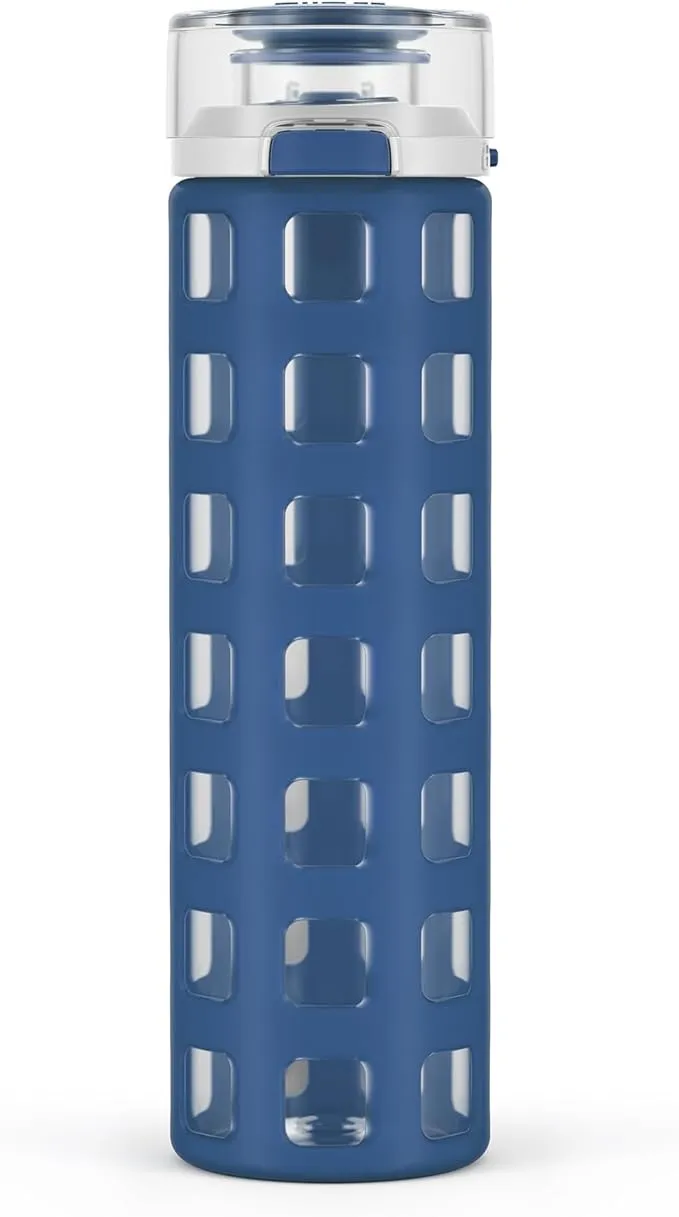 Top 4 Best Glass Water Bottles for Maximum Taste Purity 12 Ello Syndicate 20 oz. Glass Water Bottle