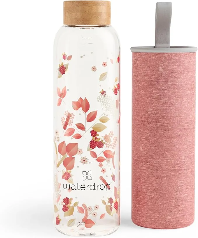Top 4 Best Glass Water Bottles for Maximum Taste Purity 14 Waterdrop Glass Bottle