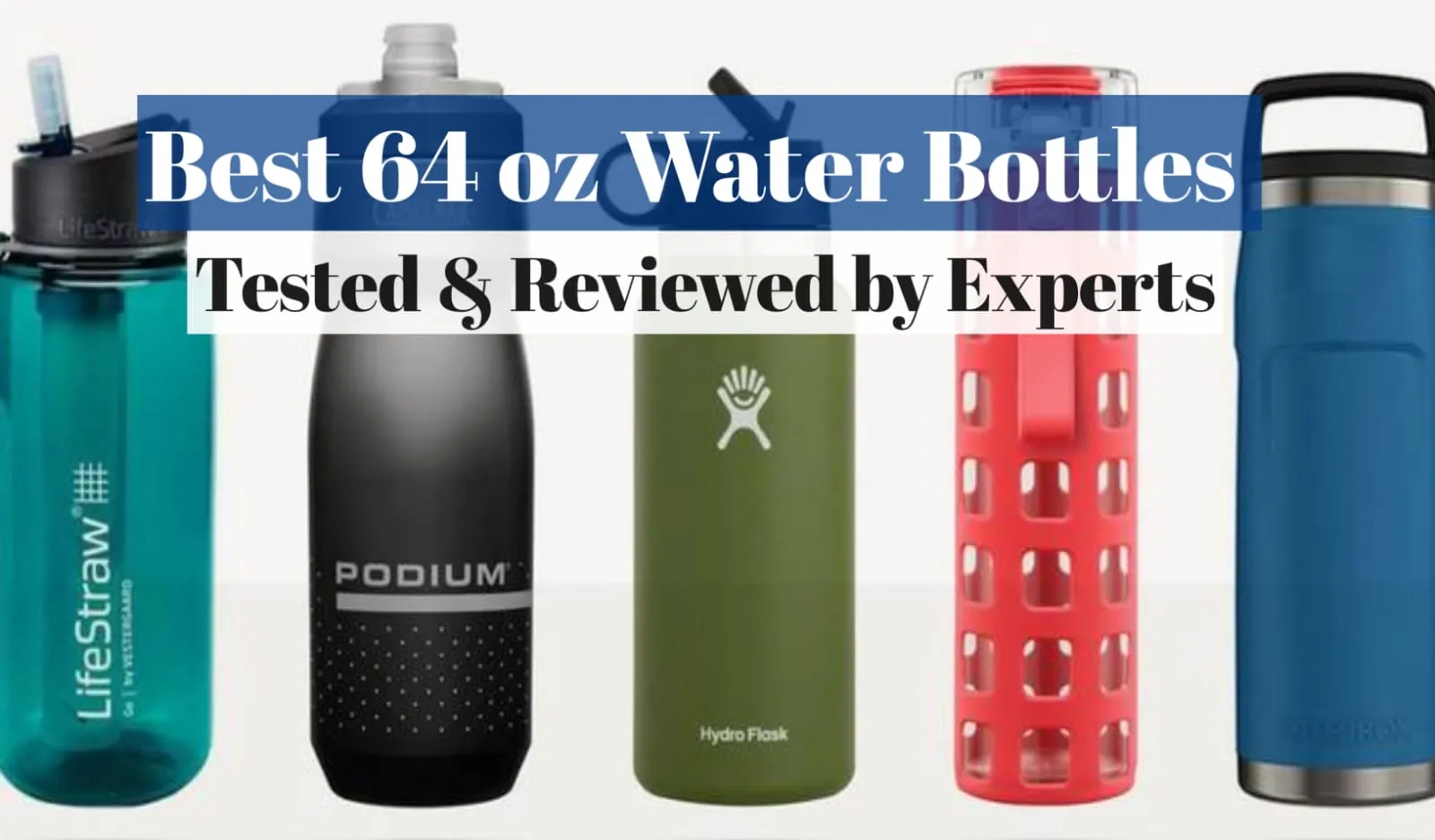 64 oz Water Bottles