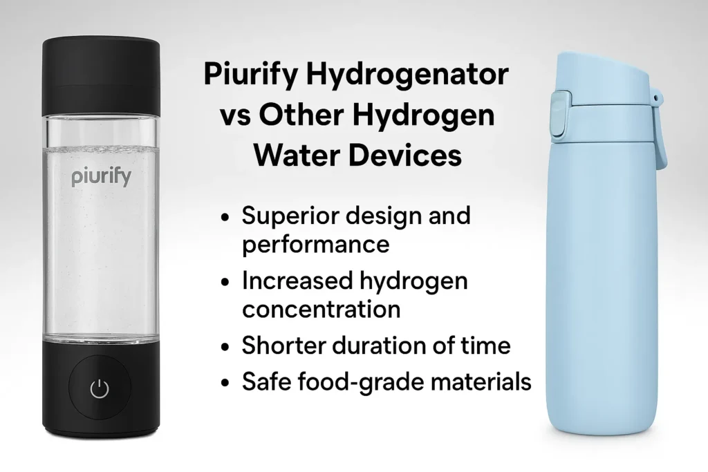 Piurify Hydrogenator vs Other