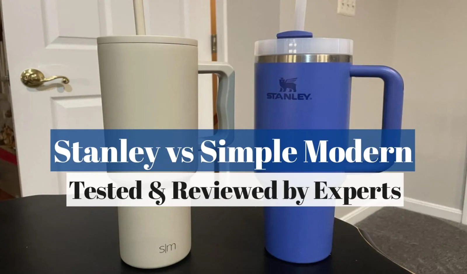 Stanley vs Simple Modern Tumblers