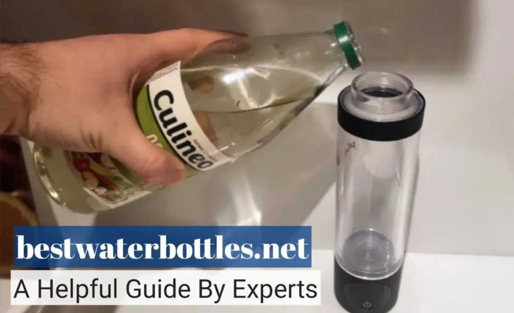 Clean the Bottle appropriately