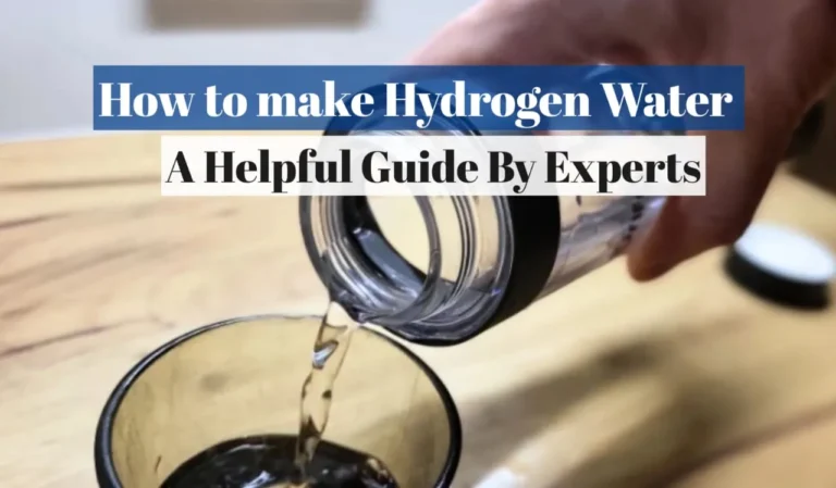 How to Make Hydrogen Water