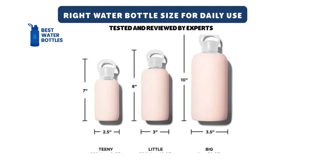 Right Water Bottle Size for Daily Use