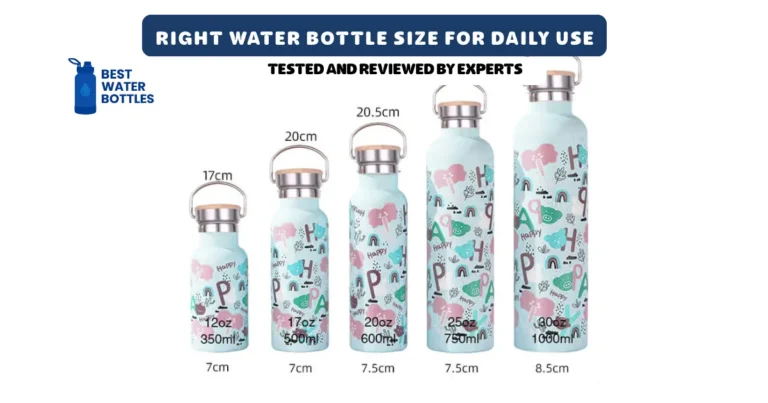 Right Water Bottle Size for Daily Use