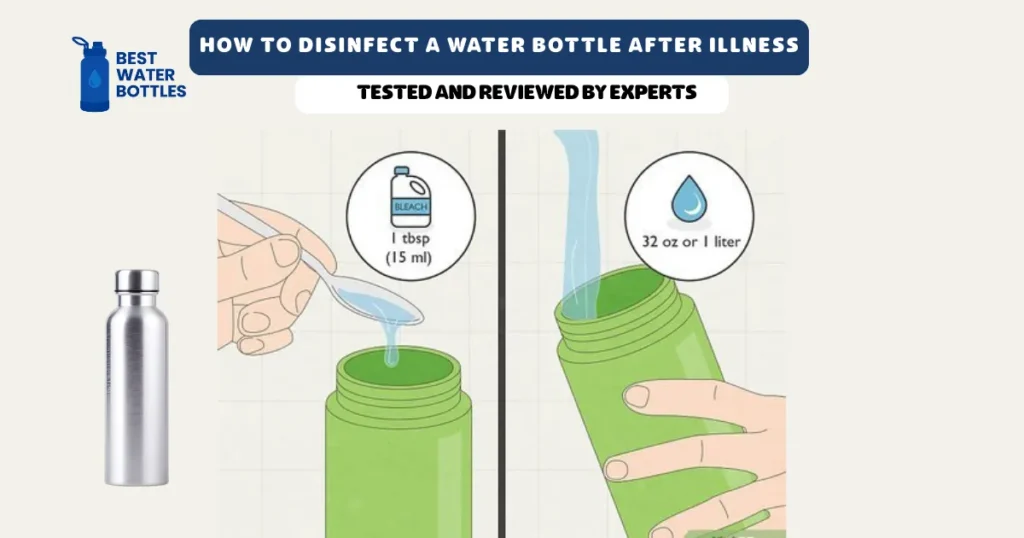 how to disinfect a water bottle