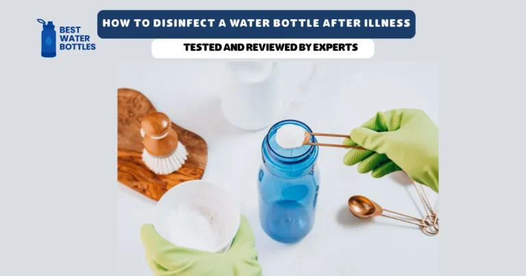 how to disinfect a water bottle