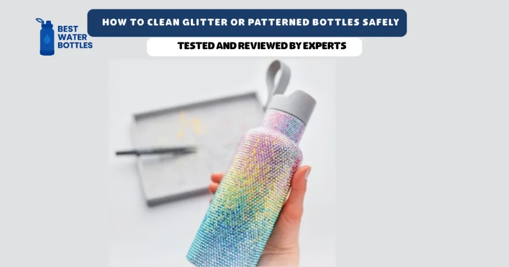 how to clean glitter