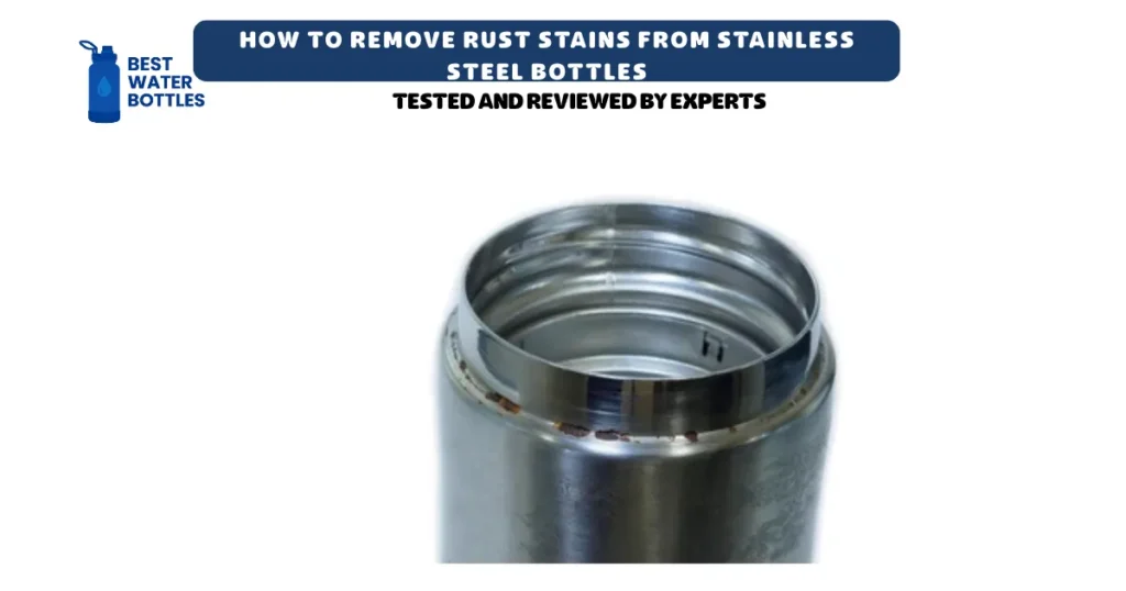 remove rust stains from stainless steel