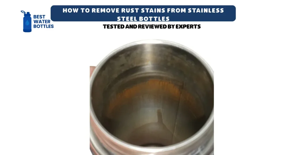 remove rust stains from stainless steel